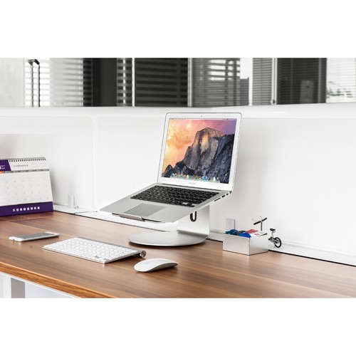 DL Ergonomic Aluminum Laptop Stand Riser 360 Rotate Base for All Laptop Macbook - Picture 6 of 11