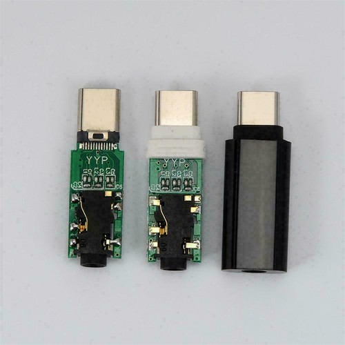 Metal Type-C To 3.5mm Jack Earphone USB-C Headphone Audio Adapter Converter .-. - Zdjęcie 7 z 16
