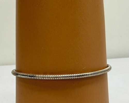 Michael Anthony 925 Sterling Silver Snake Chain Starter Charm Bracelet 7.5 in - Picture 5 of 13
