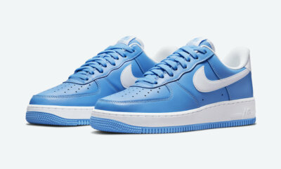 New Nike Air Force 1 '07 University Blue White UNC | DC2911