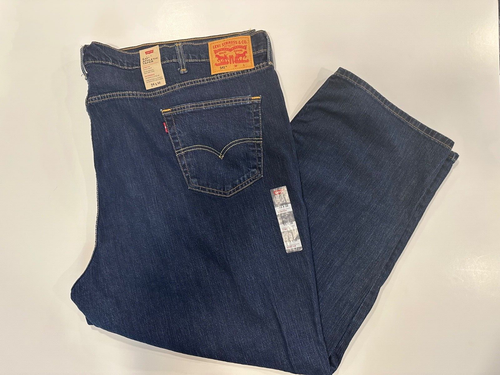 Levi's Men's B&T 541 Athletic Taper  Stretch Jeans Dark Wash Size W58 X L32 - Picture 1 of 3