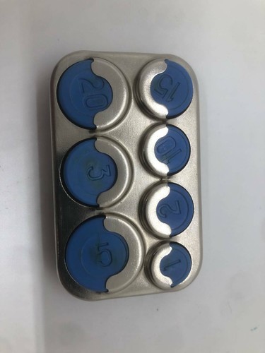 Vintage UdSSR Geldbörse Münzbox Sparschwein Münzhalter "VYBORG" - Bild 5 von 6