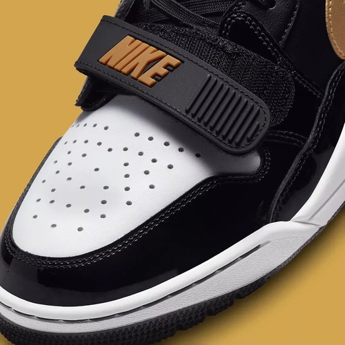 Nike Air Jordan Legacy 312 Low Black Metallic Gold CD7069-071 Men's Size 11 - Picture 7 of 8