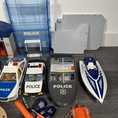 Playmobil Police Bundle Figures Job Lot Prison Cars Boat Parts Accessories Parts - Picture 10 of 21
