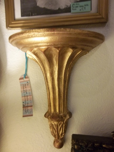 Wall Sconce Collection On Vtg Italian Floine Gold Leaf Gilt Wood Tole Wall Shelf Sconce Floia