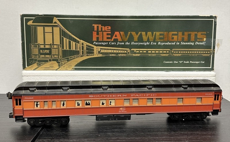 K-Line K88-1918 O Southern Pacific Daylight “De Witt” Daylight Pullman Car w Box