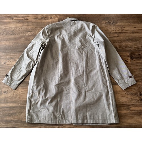 J Crew Ludlow Light Weight Trench Coat Sz Medium Cotton Blend Houndstooth NWT - Picture 12 of 12