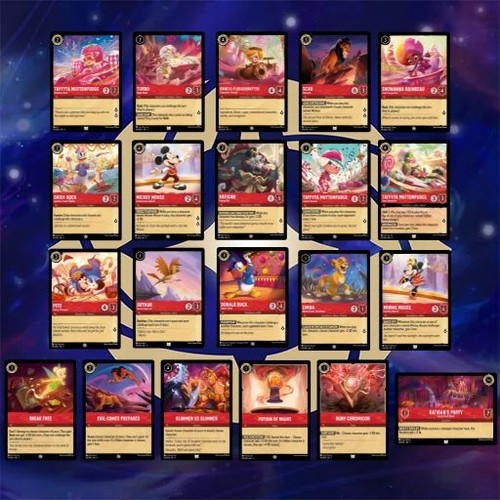 Lorcana Shimmering Skies, Full Set Commons & Uncommons 130 cards - Bild 5 von 9