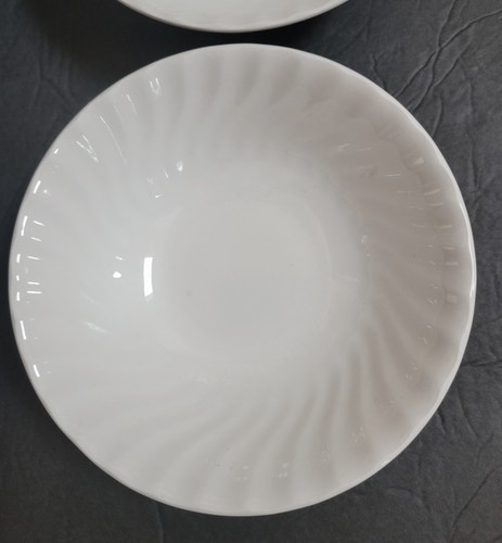 4 X JOHNSON BROS BLANCO Rogency TAZONES DE SOPA DE CEREALES 6" Redondos SIN USAR DIFÍCIL DE ENCONTRAR - Imagen 4 de 7