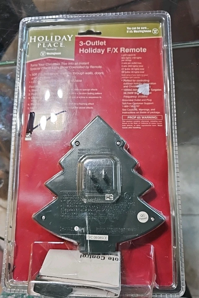 Holiday Place By Westinghouse 3Outlet Efectos Especiales Espectáculo de Luces y Controlador Foto 2 de 4