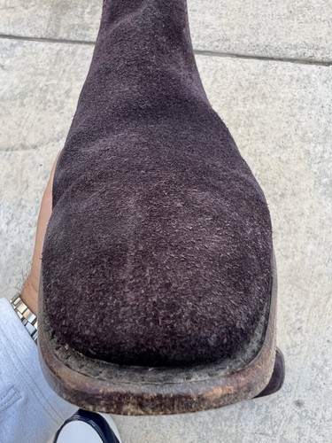 R.M. Williams Chelsea Craftsman Suede Boots Men's Comfort 8H US Men 9-9.5 - Picture 10 of 13
