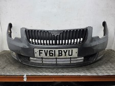 Skoda Superb Mk2 S Tdi Cr Dsg 5dr Estate 2010-2013 Bumper (front) Grey 