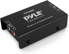 Pyle Mini Phono Turntable Preamp - Low Noise Stereo Preamplifier with RCA... 