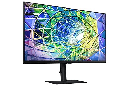 SAMSUNG S80A COMPUTER MONITOR 27 INCH 4K VERTICAL USB C LS27A800UNNXZA BLACK - Picture 2 of 5