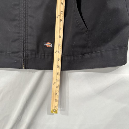 Dickies Insulated Eisenhower Jacket Black TJ1BK Men’s 3XL - Picture 5 of 9
