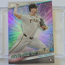 Topps 2024 Update Stars of MLB Paul Skenes Rookie Insert SMLB-64 Pirates