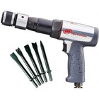 Ingersoll Rand IRT119MAXK Industrial Duty Long Barrel Air Hammer 5Pc Chisel Set
