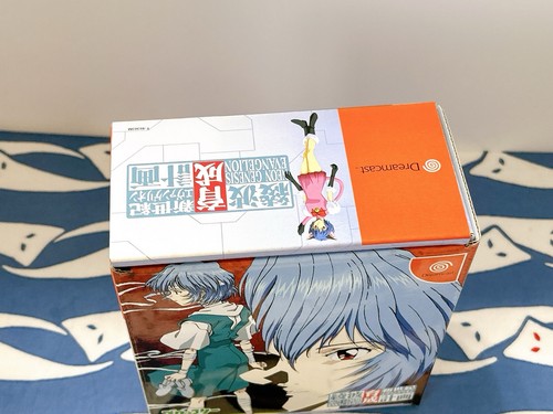 Dreamcast Evangelion Ayanami Ikusei Project Box Set Japan Rei Mouse Bonus Unused - Picture 19 of 23
