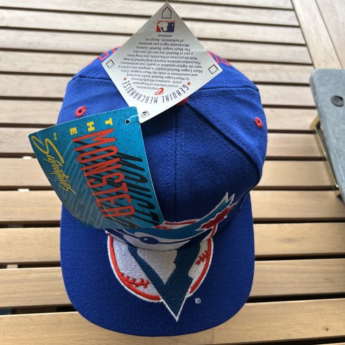Vintage 90’s Toronto Blue Jays The Monster Signatures Big Logo Snapback Hat Cap - Picture 5 of 18