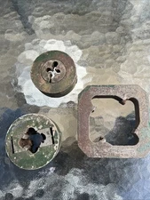 3 piece Russell MFG Company DIE SET Pipe Threading  Made In USA Vintage #