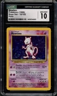 Pokemon CGC 10 Gem Mint Base Holo Mewtwo 10/102
