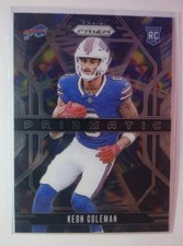 Keon Coleman Rookie Prismatic Insert 2024 Panini Prism Football 