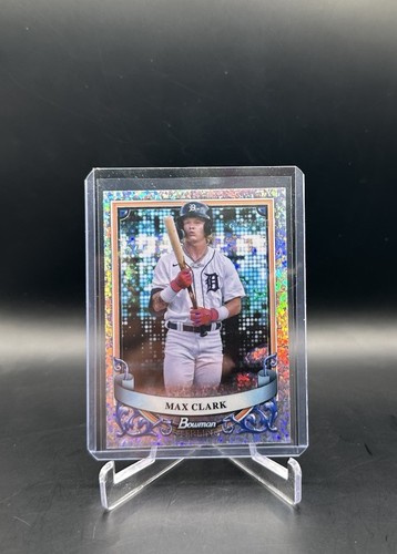 2024 Bowman Sterling - Prospect - Max Clark #BSP-18 - Mini-Diamond Ref. 145/150
