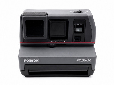 Vintage Polaroid Impulse Instant Camera 600 Plus Film w/ Original Box Untested
