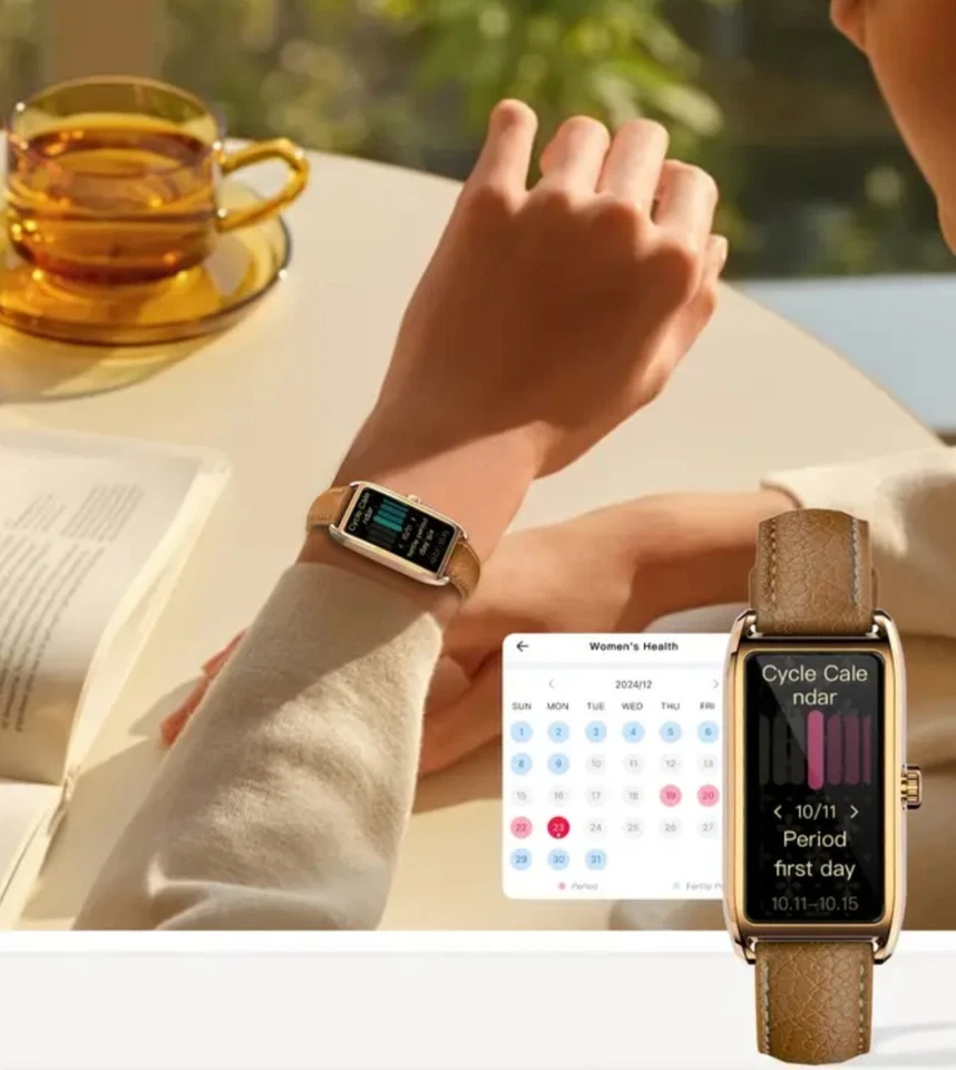Fashionable smartwatch for women, over 12 sports modes, zinc alloy MLA-T0027C - Image 3 of 4
