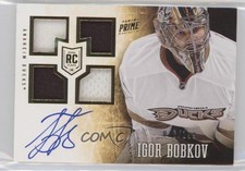 2013-14 Panini Prime /199 Igor Bobkov #110 RPA Rookie Patch Auto RC