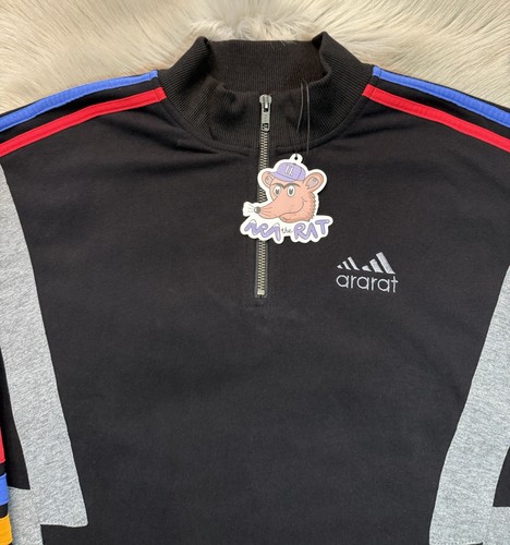 NWT Ara The Rat ARARATIDAS Thunderbolt Zip Top Sweatshirt Unisex Large - Picture 8 of 15