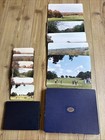 Vintage Golf Golfing Scene Course 6 Placemats Mats & Coasters Boxed Boots