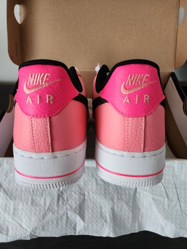 Size 10.5 - Nike Air Force 1 '07 Low Pink Gaze Black - Picture 10 of 11