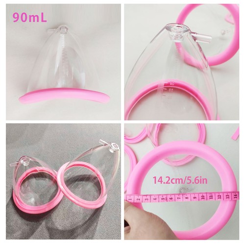 70ML-90ML Breast Enhance Cup Butt Lifting Cup For Vacuum Therapy Beauty Machine - Picture 15 of 15