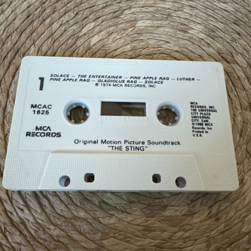 The Sting Soundtrack conducted by Marvin Hamlisch (Cassette, 1974) - Picture 3 of 4