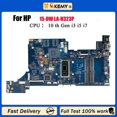 LA-H323P For HP 15-DW L52005-001 L68076-601 Motherboard CPU I5 I7 8th/10th Gen