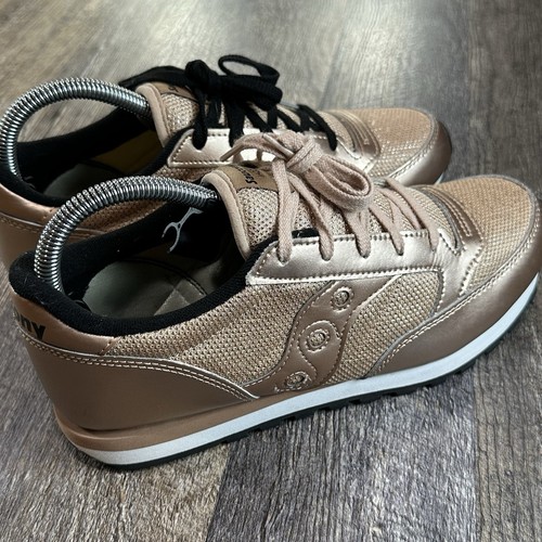 Saucony Girls Jazz Original SK163329 Rose Gold Casual Shoes Sneakers Size 6 M - Picture 9 of 14