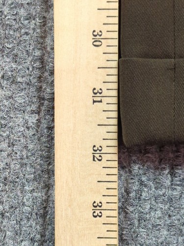 Lauren Ralph Lauren Pants 34x32 Brown Chino Pleated Cuffed Preppy LRL - Picture 6 of 10