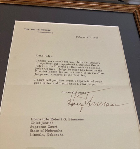 Harry Truman Typed Letter Signed as President- 1948 - Picture 5 of 5