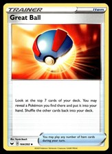 Great Ball - 164/202 - Uncommon Trainer Card - Pokemon
