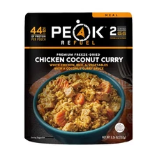 	Peak Refuel Chicken Coconut Curry | Freeze Dried Backpacking and Camping Foo...