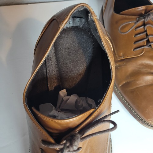 Van Heusen Garrett Mens Dress Shoes Lace Up Size 12M Brown - Picture 7 of 17