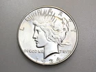 1934-D $1 PEACE SILVER ONE DOLLAR GEM BU