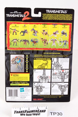 Rattrap Transmetals Package Deluxe Beast Wars Transformers - Picture 2 of 2
