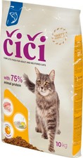 CiCi Complete Dry Cat Food - For Adult and Neutered Cats with Fish - 10 kg 4.16 per kilo