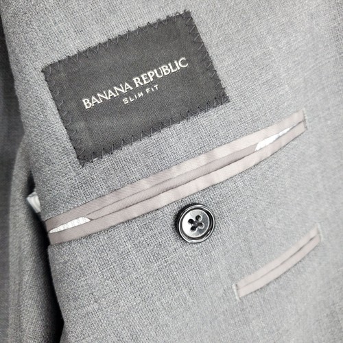 Blazer Banana Republic sartoriale performance peso intelligente performance misto lana - Foto 5 di 9