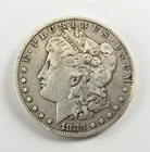1883-S Morgan Silver Dollar VF Very Fine Details Original Surfaces
