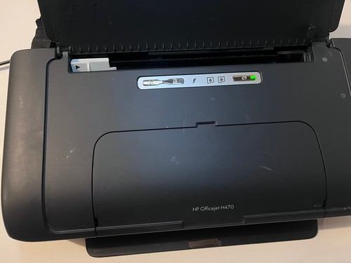 HP OfficeJet H470 SNPRC-0705 Mobile USB Ink Printer W/ Bluetooth Ready Tested! - Picture 5 of 6
