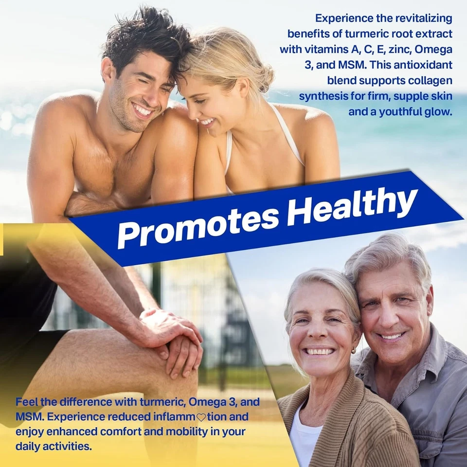 Gomitas veganas Omega-3 1000 mg + cúrcuma - Omega 3 aceite de pescado alternativa para adultos Foto 3 de 4