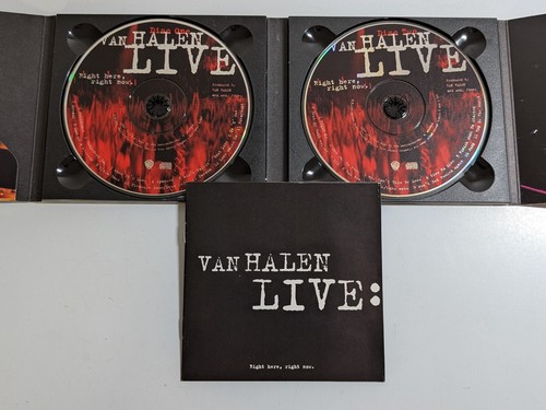 Live: Right Here Right Now by Van Halen CD 1993 Rock 2 CD Set